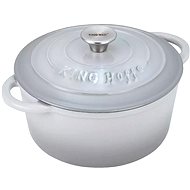 Enamelled cast iron pot 21 cm Kinghoff Kh-1520 - Pot