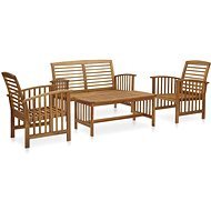 4dílná zahradní sedací souprava masivní akáciové dřevo, 3057971 - Zahradní nábytek
