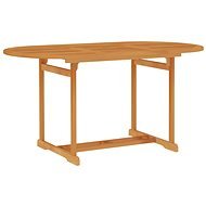 Záhradný stôl 150 × 90 × 75 cm masívne teakové drevo, 315102 - Záhradný stôl