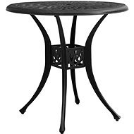 Zahradní stůl černý 78 × 78 × 72 cm litý hliník, 315583 - Zahradní stůl