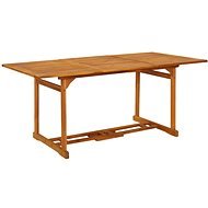 Zahradní jídelní stůl 180 × 90 × 75 cm masivní akáciové dřevo, 315945 - Zahradní stůl