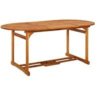 Zahradní jídelní stůl 180 × 90 × 75 cm masivní akáciové dřevo, 315948 - Zahradní stůl