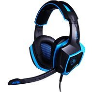 Sades Luna schwarz/blau - Gaming-Headset