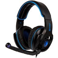 Sades Hammer schwarz / blau - Gaming-Headset