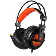 Sades A6 7.1, Orange - Gaming Headphones