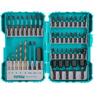 Total Vrtáky a hroty sada 45 ks, industrial - Kit