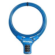 MasterLock 8229EURDPROBLU Steel Combination Cable for Bike - 0.9m - Bike Lock