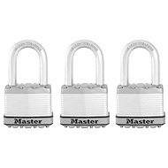 MasterLock Excell M5EURTRILF Set of 3 Titanium Padlocks - Padlock