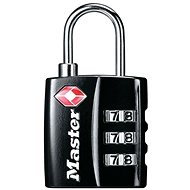 MasterLock TSA 4680EURDBLK Padlock Combination Lock for Luggage - Padlock