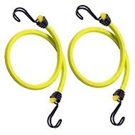 MasterLock 3022EURDAT Set of 2 Pieces of Clamping Rubber with Hooks - 100cm - Tie Down Strap