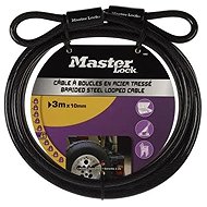 MasterLock 49EURD Flexible steel wire rope - 300cm x 1cm - Cable Lock