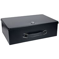 MasterLock 7140EURD Lockable Box Solid Steel Construction; Practical Handle - Portable Cash Register