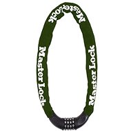 MasterLock 8027EURD Chain with lock for code diameter 8mm (1.0m) - Motorcycle Lock