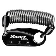 Master Lock Carabiner with winding cable 1551EURDBLK Master Lock - Cable Lock