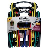 Master Lock - Set of 10 clamping rubbers with hooks Master Lock 3043EURDAT - Tie Down Strap