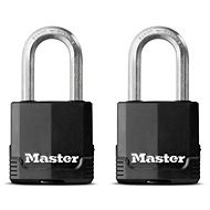 Master Lock készlet 2 db lakat laminált acélból M115EURTLF Master Lock Excell 48 mm Master Lock Excel - Lakat