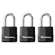 Master Lock Set 3 ks visacích zámků z vrstvené oceli M115EURTRILF Master Lock Excell 48mm - Visací zámek