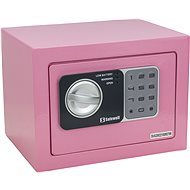 SAFEWELL Elektronikus széf 17l, rózsaszín - Széf