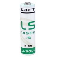 SAFT LS14500 lítium elem 3,6V, 2600 mAh - Eldobható elem