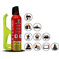 SAFE HOME Set Fire extinguishing spray Safe 750 Red + holder Safe 75F - Fire Extinguisher Spray