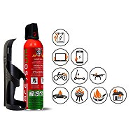 SAFE HOME Set Fire Extinguisher Spray Safe 750 Lith + Holder Safe 75C - Fire Extinguisher Spray