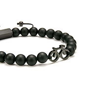 Sailbrace Beaded Bike Black - Bracelet
