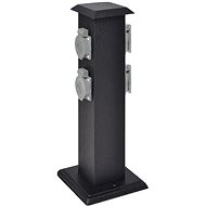 Shumee Černá zahradní přenosná zásuvka - Socket