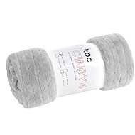 EUROFIRANY Flano 170 × 210 cm silver 3D - Blanket