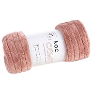 EUROFIRANY Flano 70 × 160 cm pink 3D - Blanket