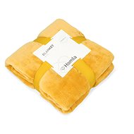 HOMLA Rote 150 × 200 cm mustard - Blanket