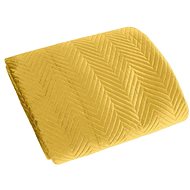 EUROFIRANY Exclusive bedspread 220 × 240 cm mustard - Bed Cover