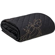 EUROFIRANY Stela 1 220 × 240 cm černý - Bed Cover