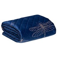 EUROFIRANY Lori 220 × 240 cm tmavě modrý - Bed Cover