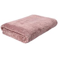 HOMLA Noah Rice grain 220 × 240 cm dirty pink - Bed Cover