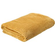 HOMLA Noah Rice grain 220 × 240 cm caramel - Bed Cover