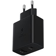 Samsung TRAVEL CHARGER DUO 35W USB-C BLACK - Wall Charger