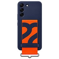 Samsung SILICONE COVER WITH STAP NAVY S22 S901 - Phone Cover