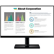 24" Samsung LF24T450FZUXEN - Monitor