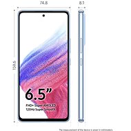 Samsung A536B GALAXY A53 5G 256GB AWESOME BLUE - Mobile Phone