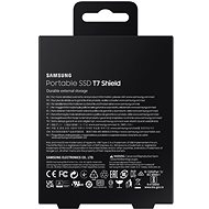 Samsung SSD PORTABLE T7 SHIELD 4TB BLACK USB 3.2 GEN.2 - SSD