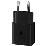 Samsung TRAVEL CHARGER 15W USB-C/USB-C BLACK - Wall Charger