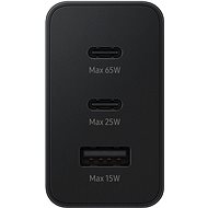 Samsung TRAVEL CHARGER TRIO 65W USB-C BLACK - Wall Charger