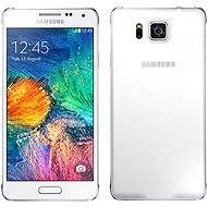  Samsung Galaxy Alpha (SM-G850F) Dazzling White  - Mobile Phone