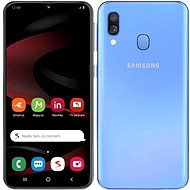 Samsung Galaxy A40 Dual SIM Blau in limitierter SEZNAM-Ausgabe - Handy