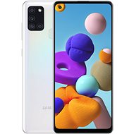 Samsung Galaxy A21s 32GB, White - Mobile Phone