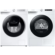 Samsung WW90T654DLH/S7 + SAMSUNG DV90T5240AW/S6 - Set pračka a sušička