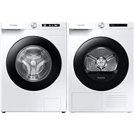 SAMSUNG WW90T504DAWCS6 + SAMSUNG DV80T5220AW/S7 - Set pračka a sušička