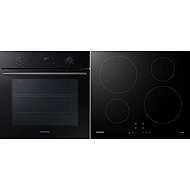 SAMSUNG NV68A1140BK/OL + SAMSUNG NZ64M3NM1BB/OL - Oven & Cooktop Set