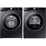 SAMSUNG DV90T6240LB/S7 + SAMSUNG EcoBubble WW90DG6U85LBU4 - Washer Dryer Set