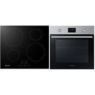 SAMSUNG NV68A1140BS/OL + SAMSUNG NZ64F3NM1AB/UR - Oven & Cooktop Set